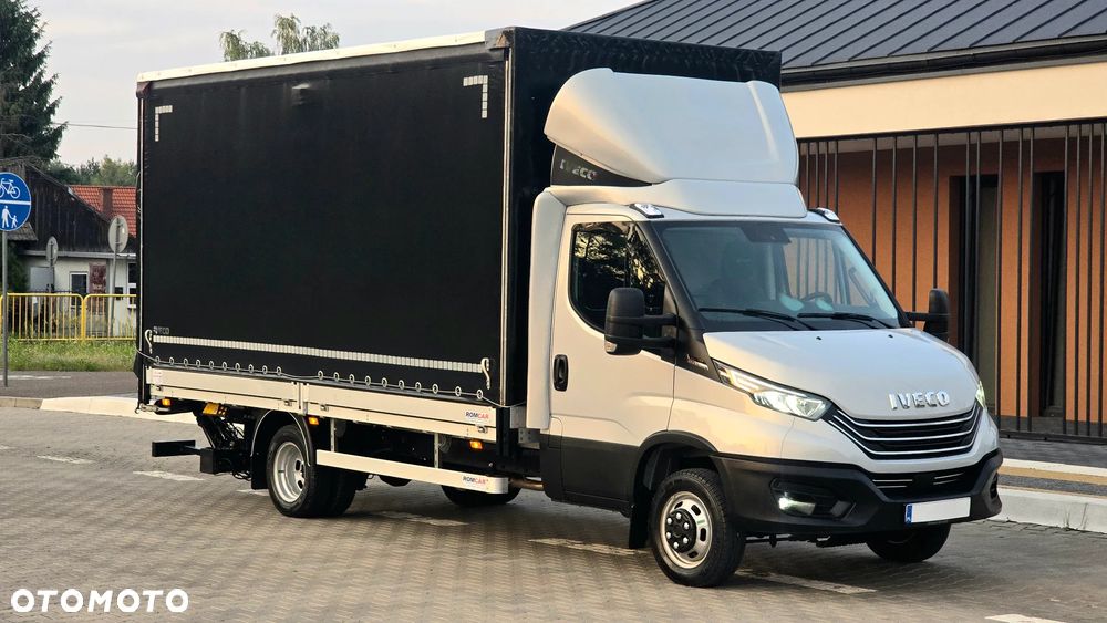 Iveco ❗️❗️DAILY 3.0 180KM 50C18 ❗️❗️WINDA PALFINGER 1000KG / AUTOMAT HI-MATIC / OBUSTRONNA BURTO-FIRANKA 10 PALET / NAWIGACJA / DACH ZSUWANY / TEMPOMAT ADAPTACYJNY / WERSJA WZMOCNIONA / SALON POLSKA / FULL LED / LAKIER METALIK / NOWE OPONY / MAKSYMALNA DOSTĘPNA OPCJA WYPOSAŻENIA❗❗ STAN - JAK NOWY ❗️ - 13
