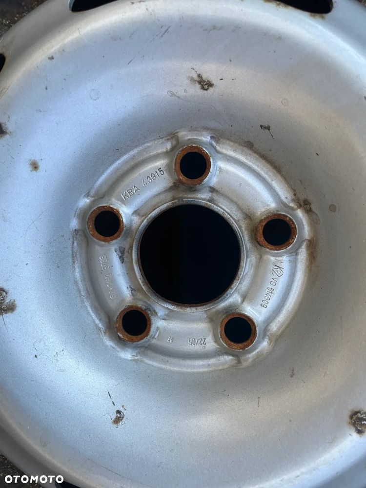 KOŁA FELGI Z OPONAMI VW SEAT SKODA AUDI 14' 5X100 ET33 175/80 HANKOOK ZIMOWE - 6