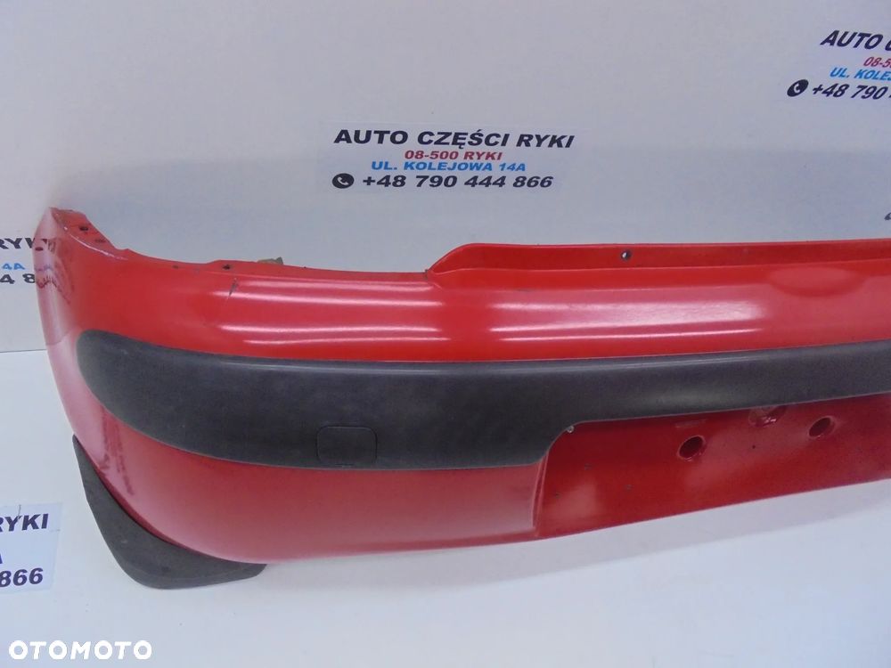 Daewoo Matiz Zderzak Tył Czerwony - 5