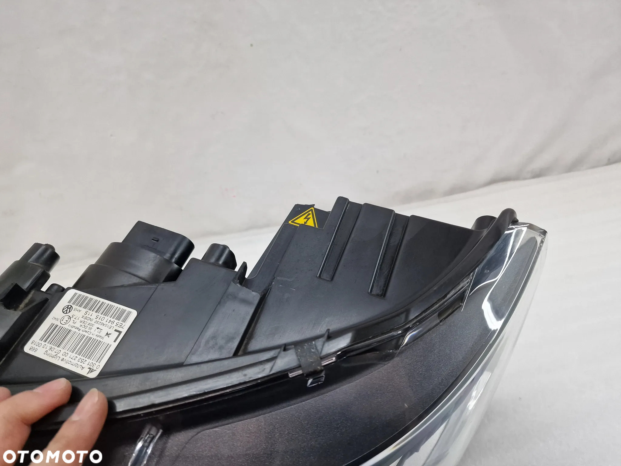 VW T5 LIFT 7E0 / 7E5 MULTIVAN / CARAVELLE 10- LEWA LAMPA PRZEDNIA PRZÓD LEWY XENON + LED , NR 7E5941015 , NR AUKCJI LPP44 - 8