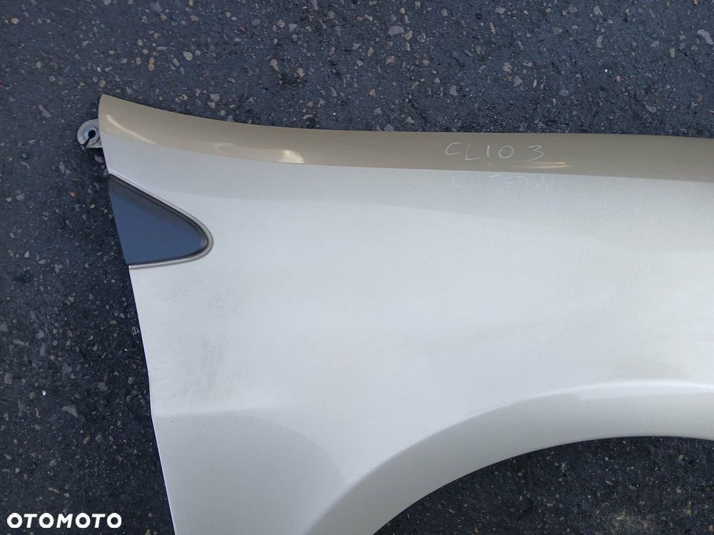 Renault Clio III 3 błotnik prawy, kod lakieru TED11 - 3