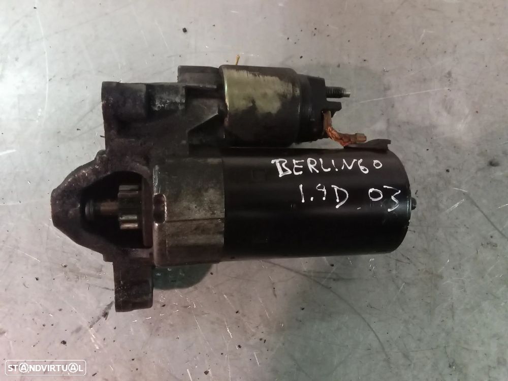 MOTOR DE ARRANQUE CITROEN BERLINGO / PARTNER 206 1.9D - 1