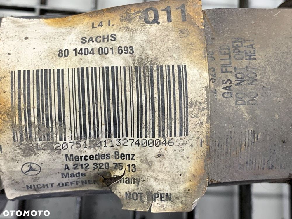 AMORTYZATOR LEWY PRZÓD  MERCEDES-BENZ KLASA E (W212) 2009 - 2016 E 250 CDI / BlueTEC 4-matic - 7