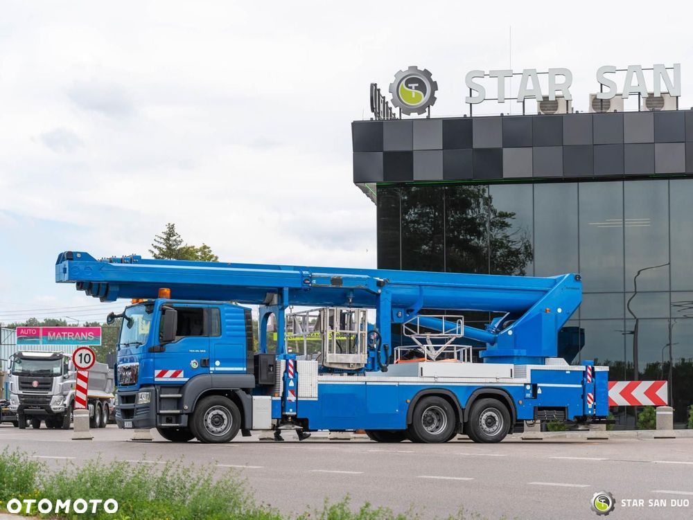 MAN TGS 26.360 6x2 Ruthmann T580 podnośnik koszowy 58 m - 14