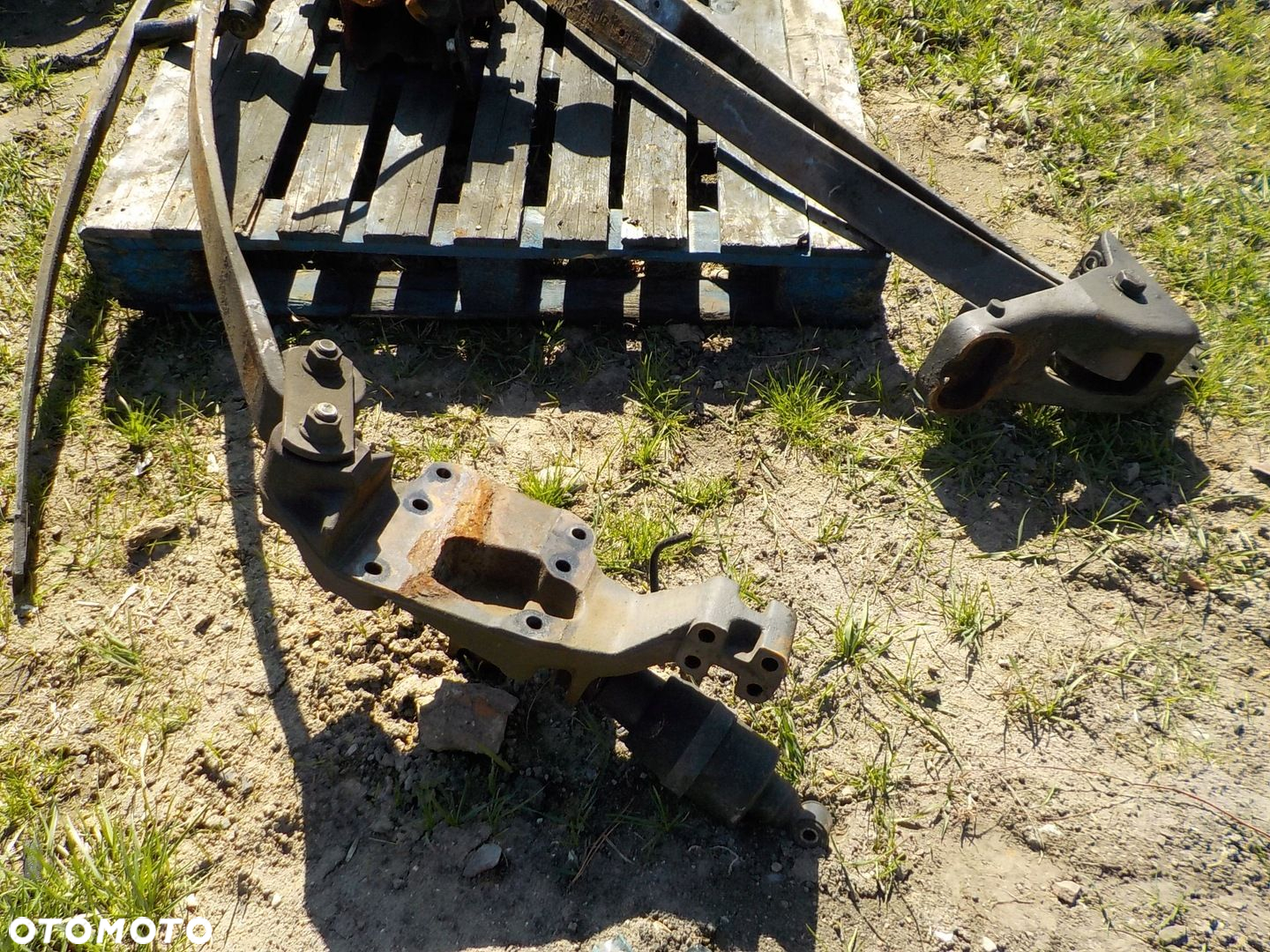 RESORY RESOR PRZEDNI 2 PIÓRA LEWY PRAWY DAF XF 105.460 EURO 5 E5 2005-2013 - 3