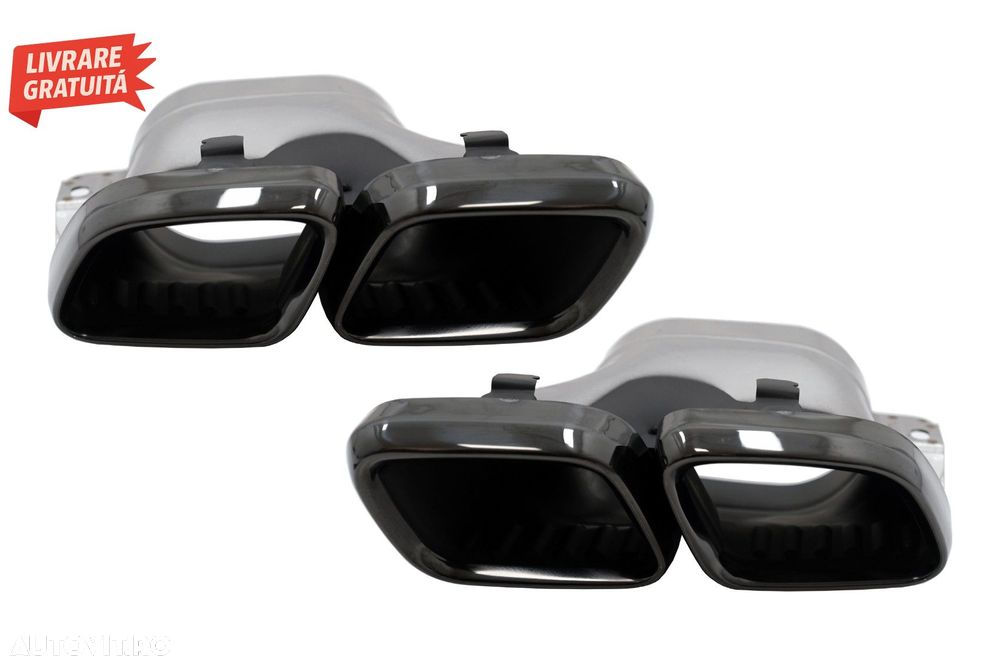 Ornamente tobe pentru sistemul de evacuare Mercedes C-Class W205 S205 C205 A205 C6- livrare gratuita - 1