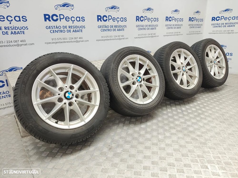 Conjunto Jantes 16 BMW Serie 1 E87 LCI 7J ET44 5x120 - 11