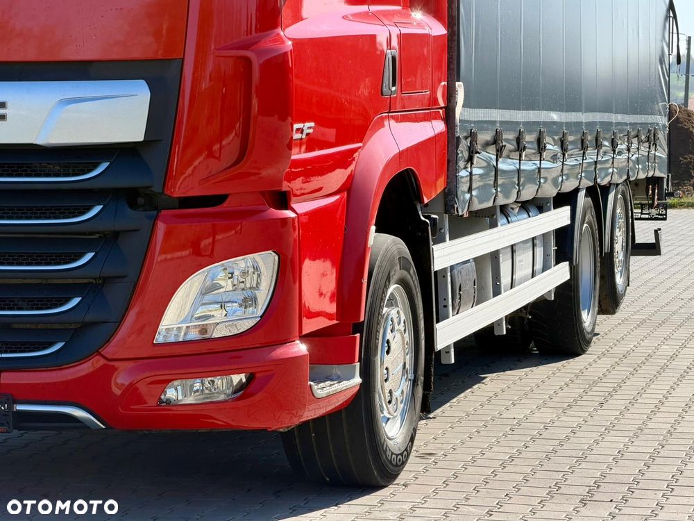 DAF CF 430 / FIRANKA / WINDA / E6 / 6x2 / AUTOMAT / NOWE TACHO / 3 OŚ PODNOSZONA / SKRĘTNA / 19 EUROPALET / SYPIALKA / 2018 ROK - 15
