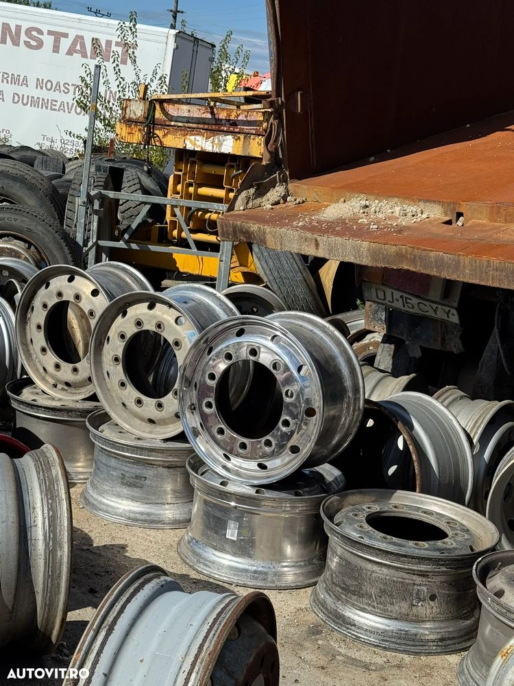 Jante 22.5 22,5 22 5 Alcoa BALON pentru fata NICHELATE sau ALUMINIU mat DIN DEZMEMBRARI - 9