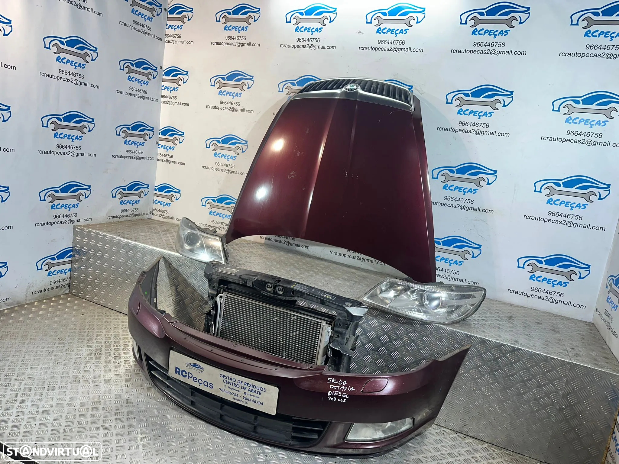 .Frente Completa Skoda Octavia 2 2.0 TDi Mk2 Facelift 1Z 2004 - 2012 - 4