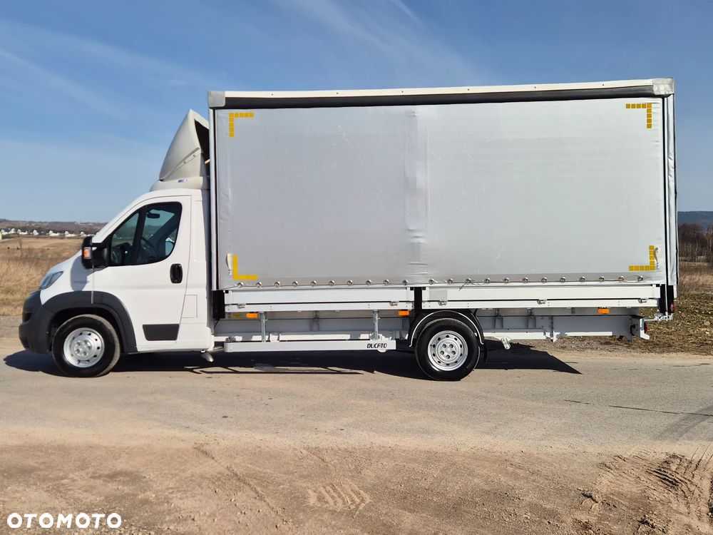 Fiat DUCATO MAXI 2.3 150KM PLANDEKA 10EP FIRANKA X2 ZSUWANY DACH SALON PL I-WŁAŚCICIEL - 7