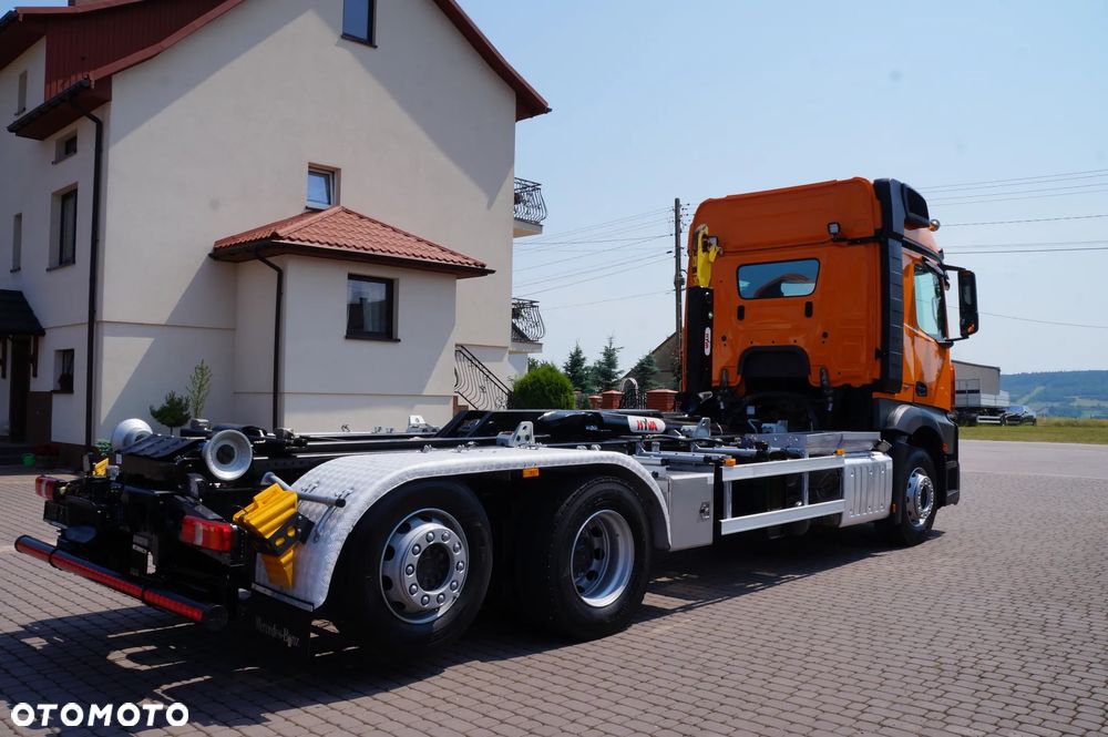 Mercedes-Benz ACTROS 2548 6X2 HAKOWIEC HYVA 20-60 S OŚ SKRĘTNA I PODNOSZONA - 4