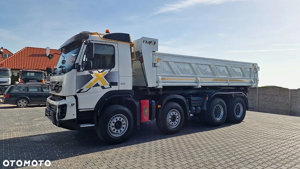 Volvo Fmx 410 8x4 Kiper Hydroburta Wywrot Nowe Opony - 8