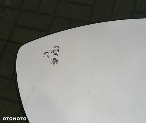 OPEL CORSA F PEUGEOT 208 II 19-24 LEWY WKŁAD LUSTERKA ASYSTENT - 2