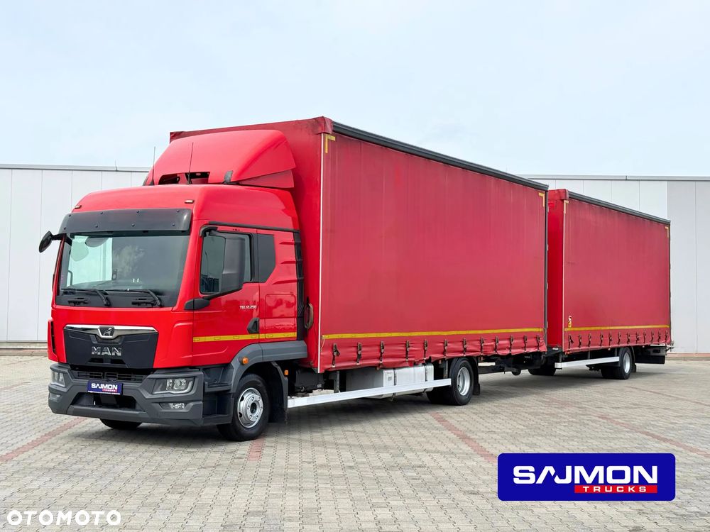 MAN TGL 12.250 / ZESTAW TANDEM 120M3 / 7,73 M + 7,73 M - 2
