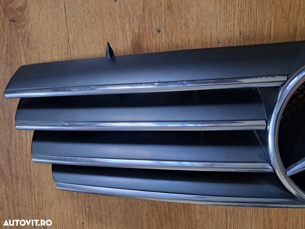 Grila radiator superioara fata originala Mercedes W215 CL500 CL55 CL600 - 4