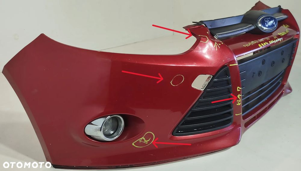 zderzak przedni przód grill FORD FOCUS MK3 10-14 - 3