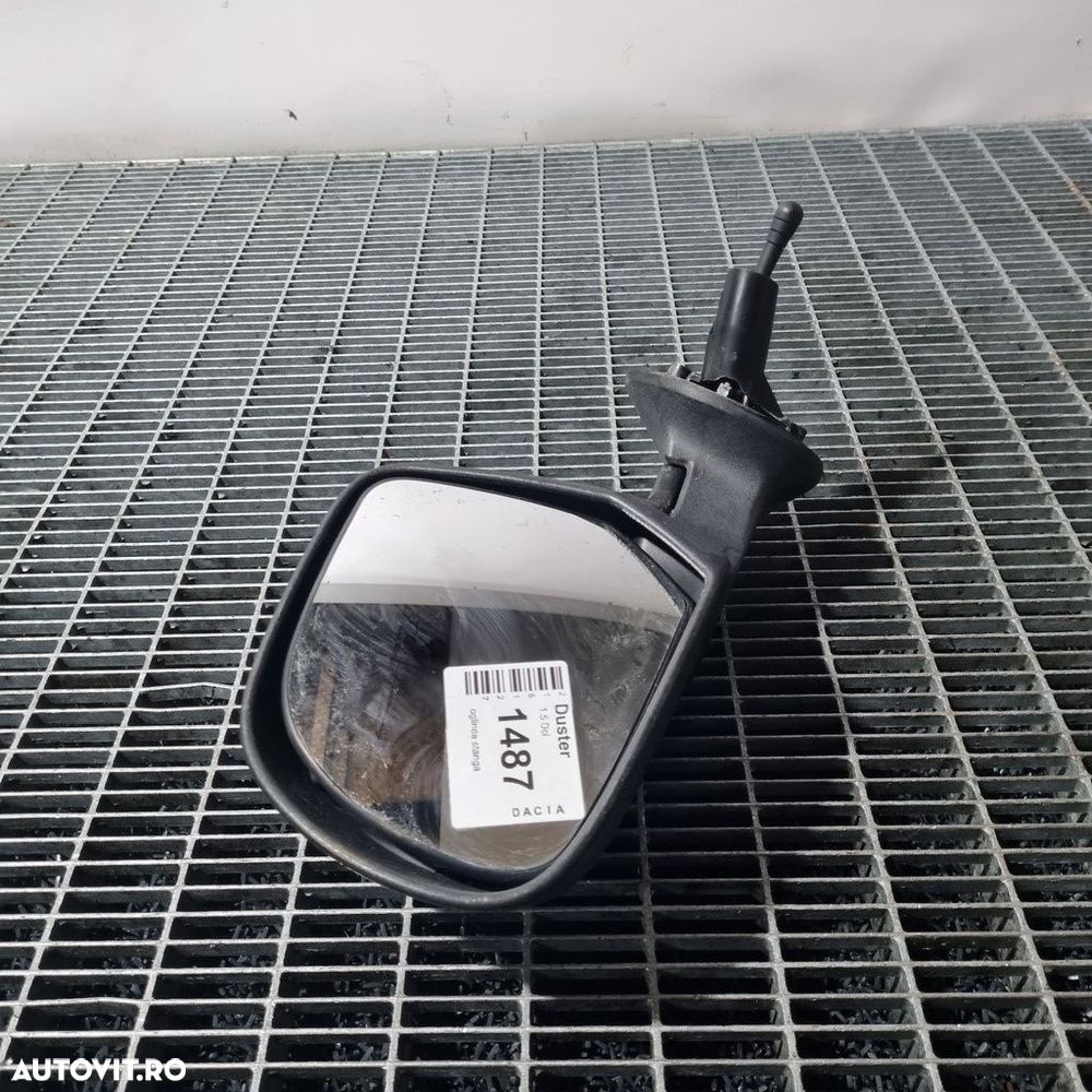 Oglinda stanga Dacia Duster 2010 - 2013 4 Usi GRI TEK23 (1487) Fără rabatare electrică - 4
