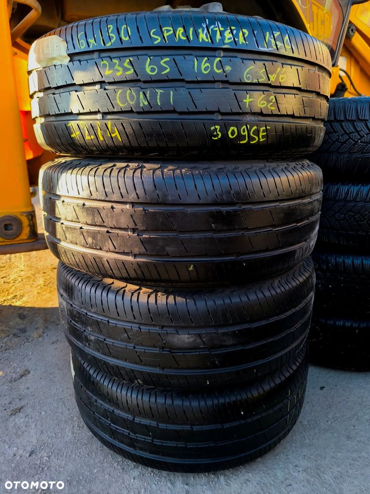 6x130 Felgi Stalowe Stal 16C 16 C Koła Letnie Lato MERCEDES SPRINTER VW CRAFTER 7mm Legnica ALU-RAD 235/65 - 7