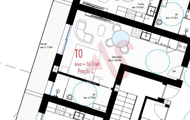 Apartamentos​​​​​​​ T0 em Co - Grande imagem: 5/5