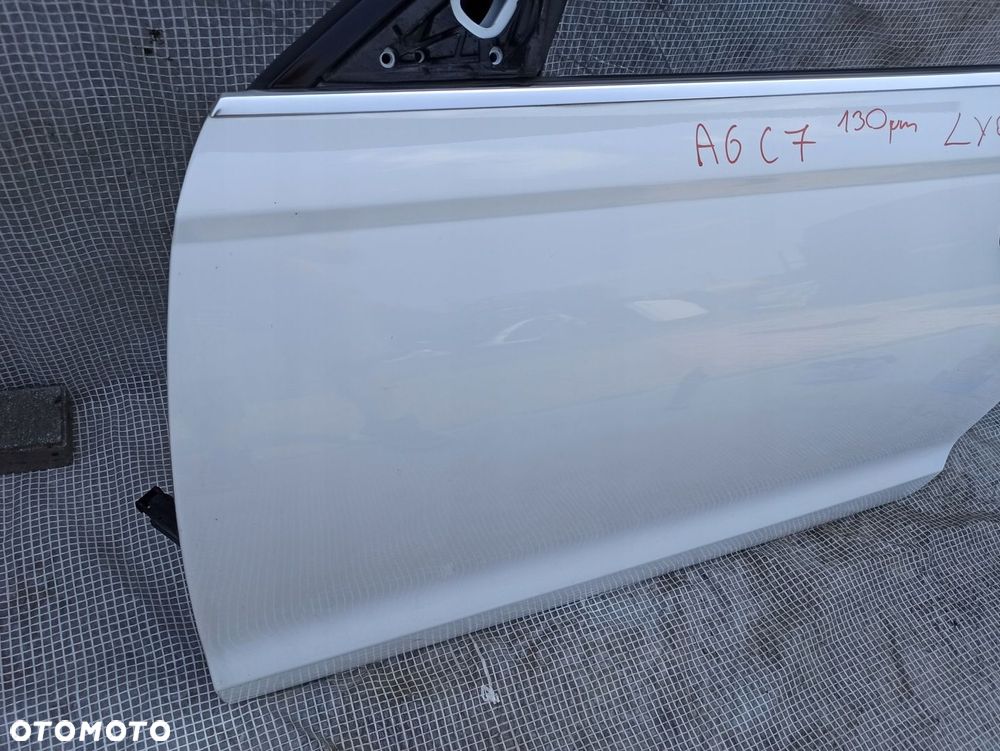 AUDI A6 C7 4G0 DRZWI LEWE PRZEDNIE PRZÓD LY9C KOMPLETNE W KOLOR 130 MIKRON - 3