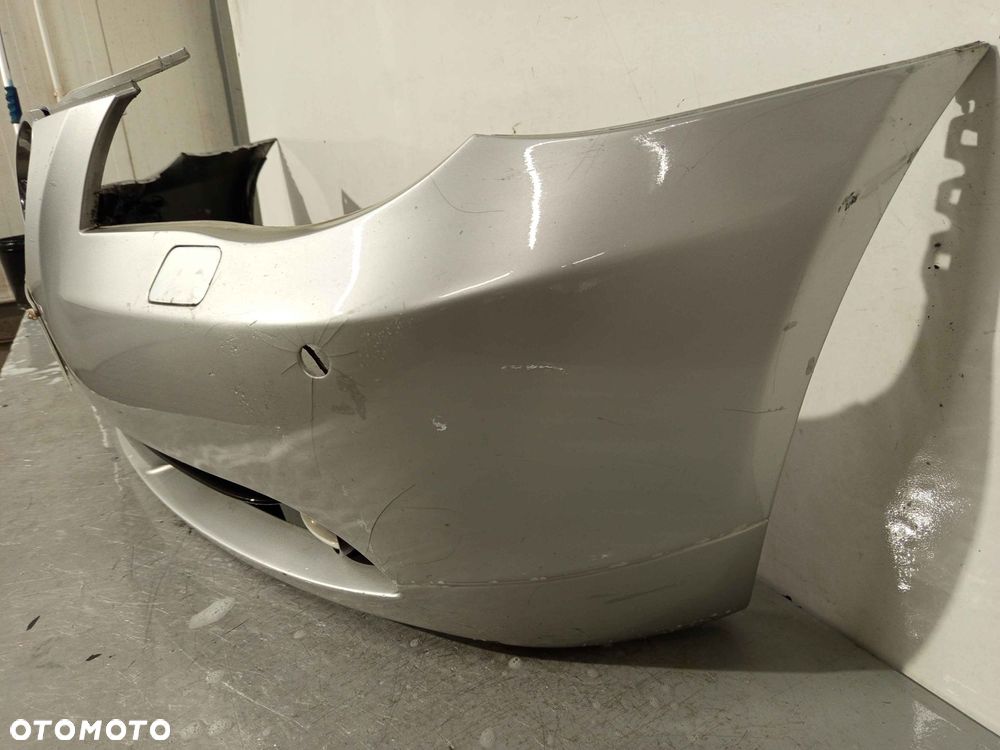 + ZDERZAK PRZÓD PRZEDNI DO BMW SERII 5 E60/E61 TITANSILBER SREBRNY PDC CZUJNIKI SPRYSKIWACZE LAMP XENON HALOGENY - 2