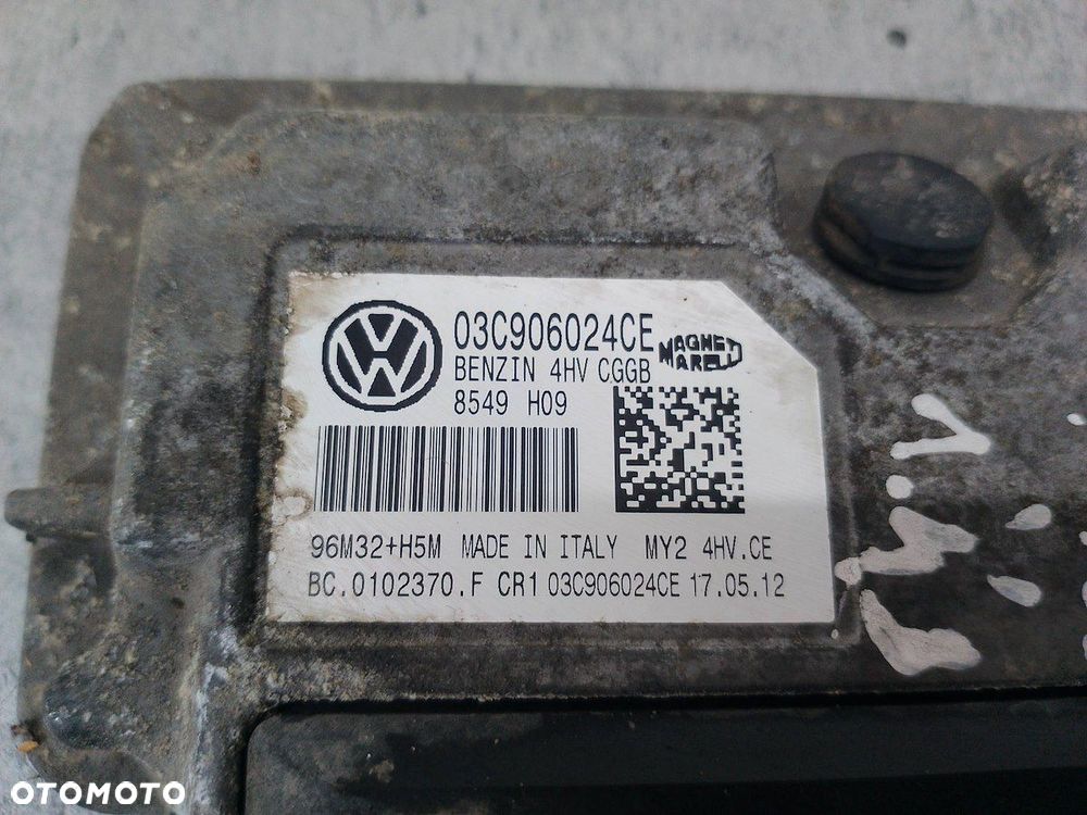 KOMPUTER, STEROWNIK SKODA FABIA II FL 03C906024CE 1.4 16V - 2