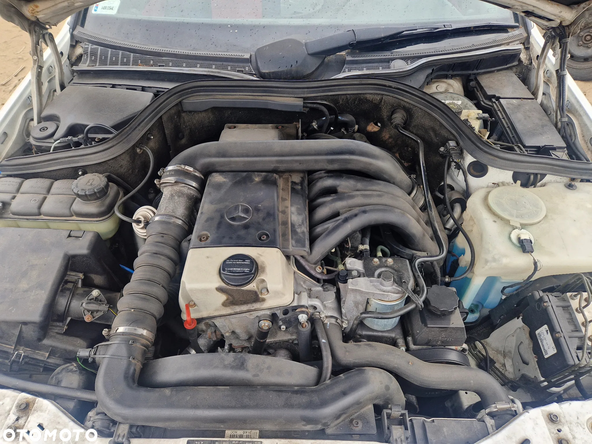 mercedes W202 silnik 2.5 D OM 605 960 skrzynia 717 460 napęd sanki belka wahacz wahacze zacisk zaciski zwrotnica piasta - 2