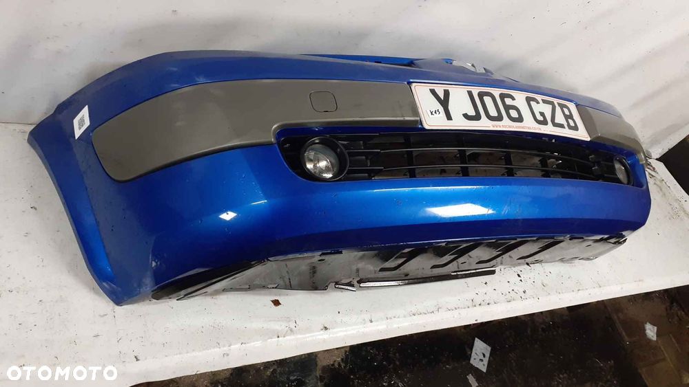 + ZDERZAK PRZÓD PRZEDNI DO RENAULT MEGANE II 2 TEI45 NIEBIESKI HALOGENY - 4