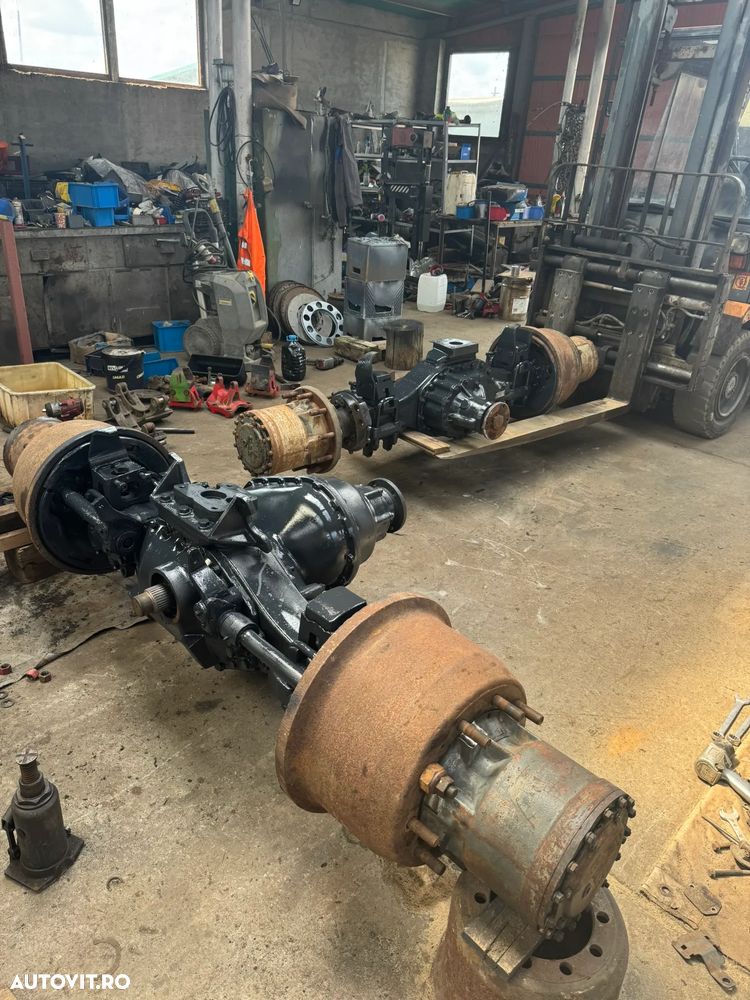 DAF Axe 8X4 6X4 cu multiplicatori Double Drive Bogie 1324709, 1355T axe spate r DAF GINAF 1355T - 11