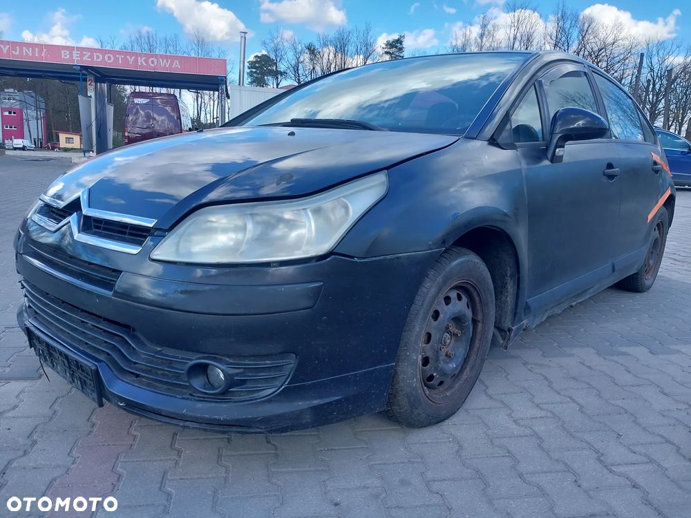 Citroen C4 I przedlift silnik 1.6 16v NFU 109 KM 10FX5G TU5JP4 skrzynia biegów drzwi maska zderzak klapa błotnik EXL belka szyba listwa panel podsufitka podszybie ramiona wycieraczek osłona zwrotnica mcperson pompa tłumik półoś czujniki parkowania moduł hak holowniczy kompletny zacisk CAŁY NA CZĘŚCI - 7