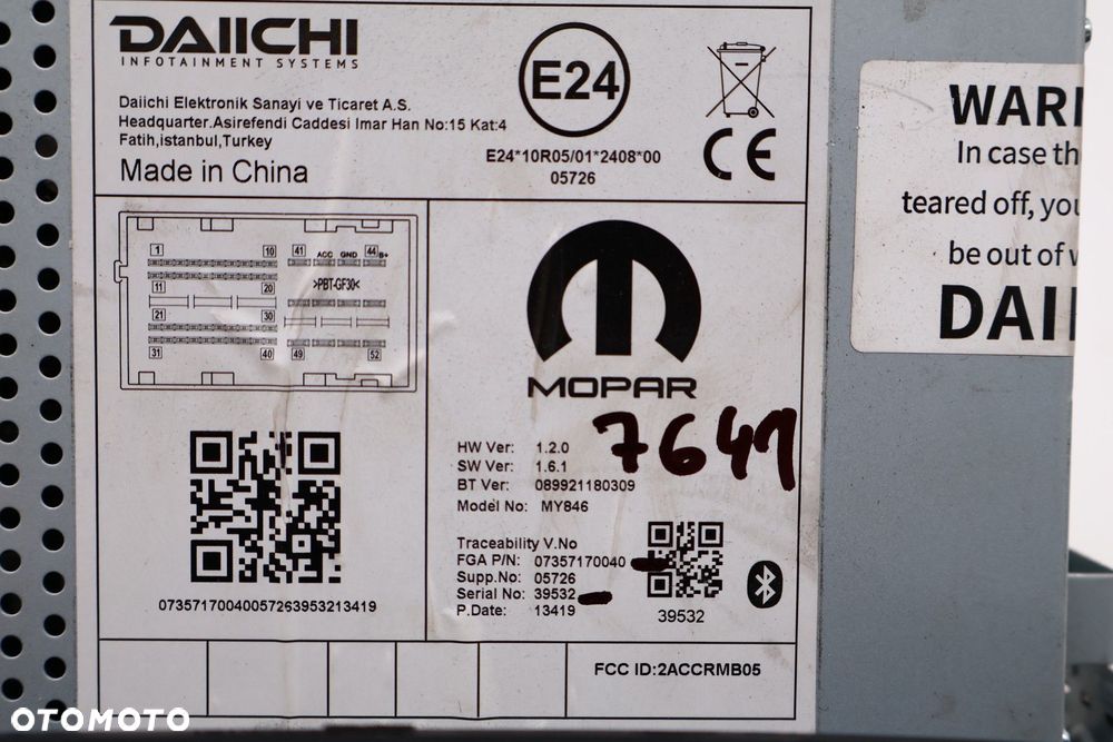 LANCIA YPSILON RADIO '07357170040 - 11