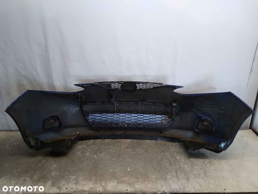 !  ZDERZAK PRZÓD  PRZEDNI MAZDA 2 II  DE 07-11R 34J NIEBIESKI - 5