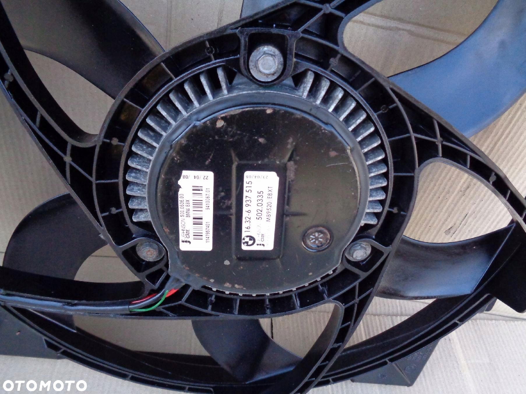 Bmw E81 E87 E90 E92 E84 Wentylator Chłodnicy 400W M47N2 N47 Sprawny 7788906 - 10