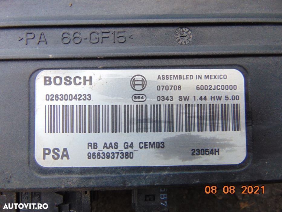 Modul senzori parcare Citroen C4 Picasso Grand Picasso modul pdc dezme - 2