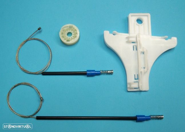 Kit reparação elevador vidros Vw Polo 6R 8K (trás) 2009 a 2013  NOVO - 2