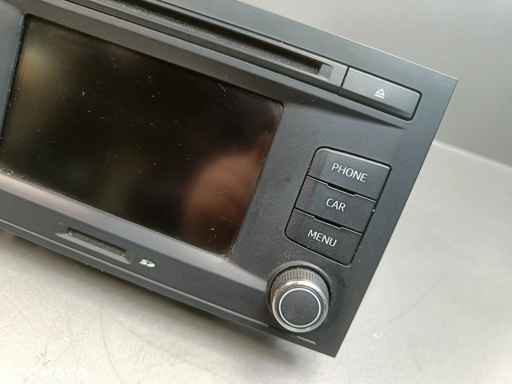 Radio Seat Leon 3 III Wyświetlacz Radioodtwarzacz 5F0035869 - 4