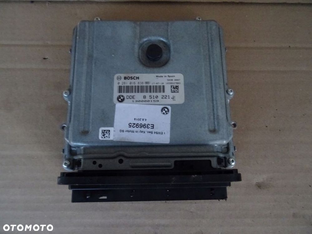 KOMPUTER STEROWNIK SILNIKA BMW E90 0281016838 - 1