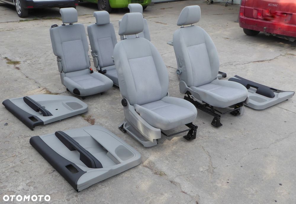 fotele tapicerka kanapa przód tył boczki lewy prawy FORD FOCUS C-MAX MK1 EU - 3