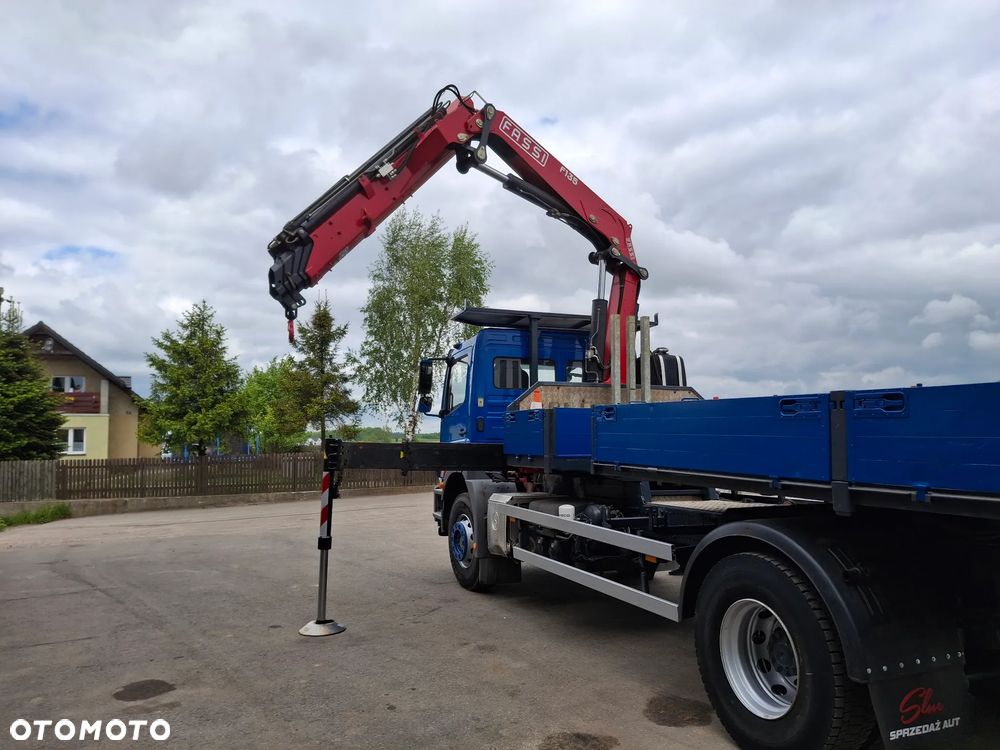 Mercedes-Benz Axor 1933 HDS FASSI F135 17 Metrów Wysięgu Żuraw Skrzynia Siodło Zawieszenie Resor 2010r Przyczepa Łączna Długość Ładunku 11 Metrów Transport Ładunków Dłużycowych Do Zbrojenia Do Budowlanki - 36