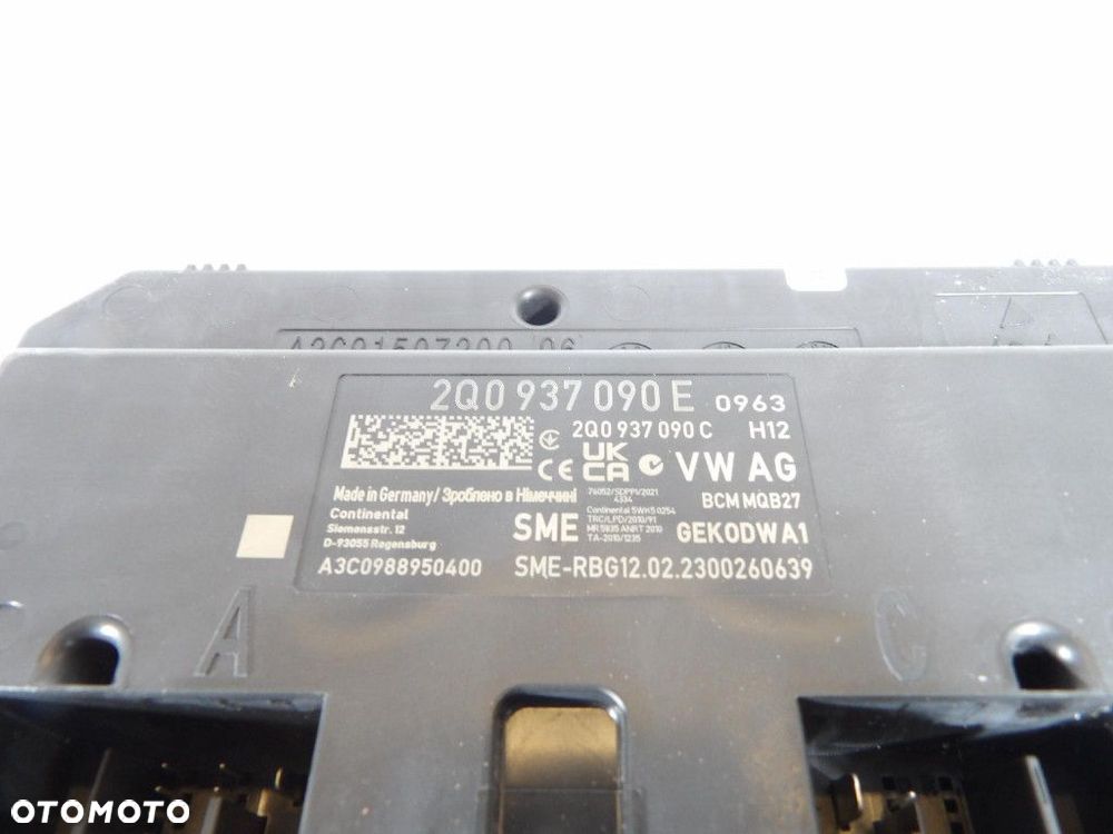 SKODA SCALA 1.5TSI MODUŁ KOMFORTU 2Q0937090E - 3