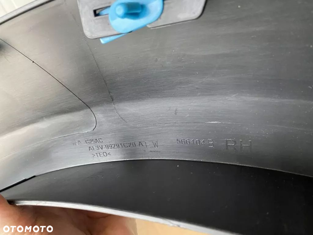 Listwa nakładka błotnika Tył F150 Raptor 2012 RH - 3