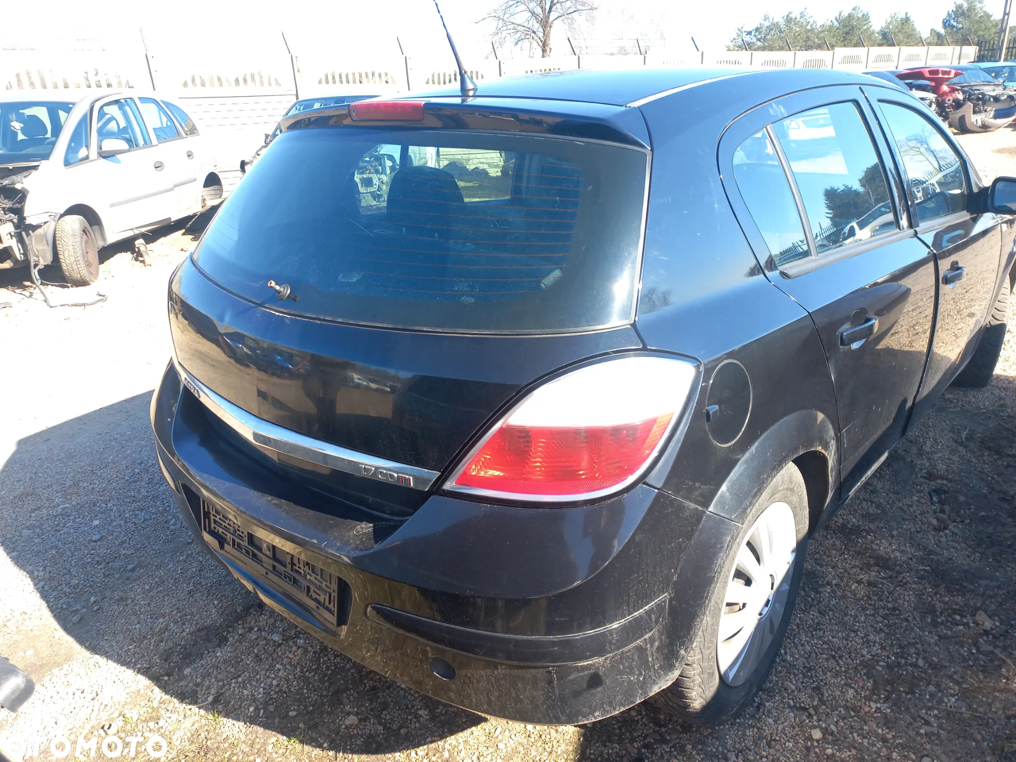 Opel Astra H 1.7 Diesel 74kw 06r Z20R wszystkie części drzwi zderzak - 4