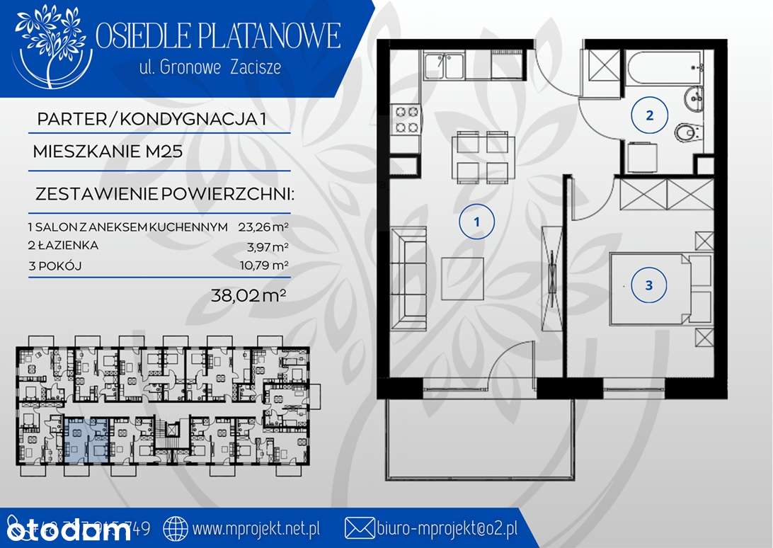 38m2 nowe mieszkanie z KLIMATYZACJĄ! - Pełny obrazek: 5/6