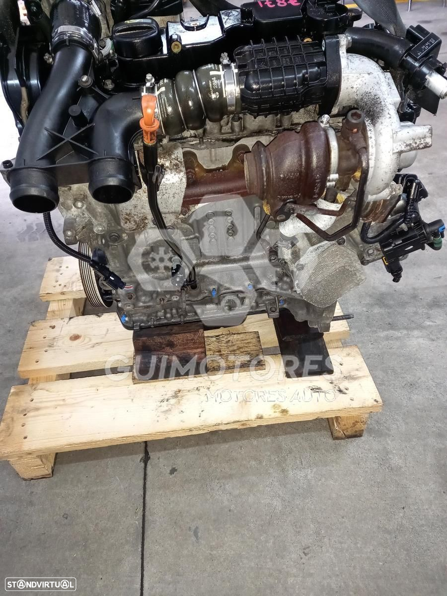 MOTOR PEUGEOT PARTNER 1.6E-HDI 92CV, REF: 9HF - 9H06 - 3