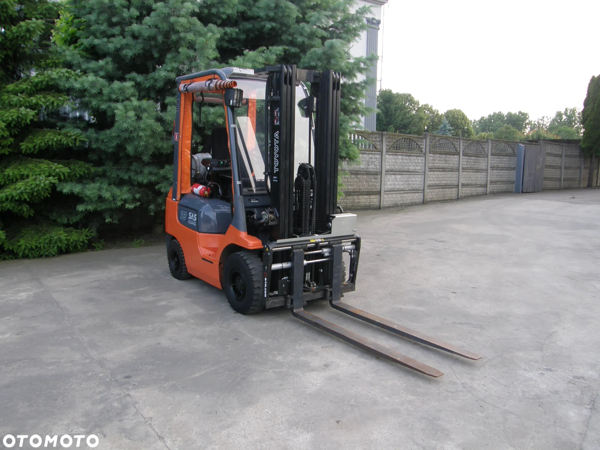 Toyota 7FGF18 2007 TRIPLEX 4,70m pozycjoner - 14
