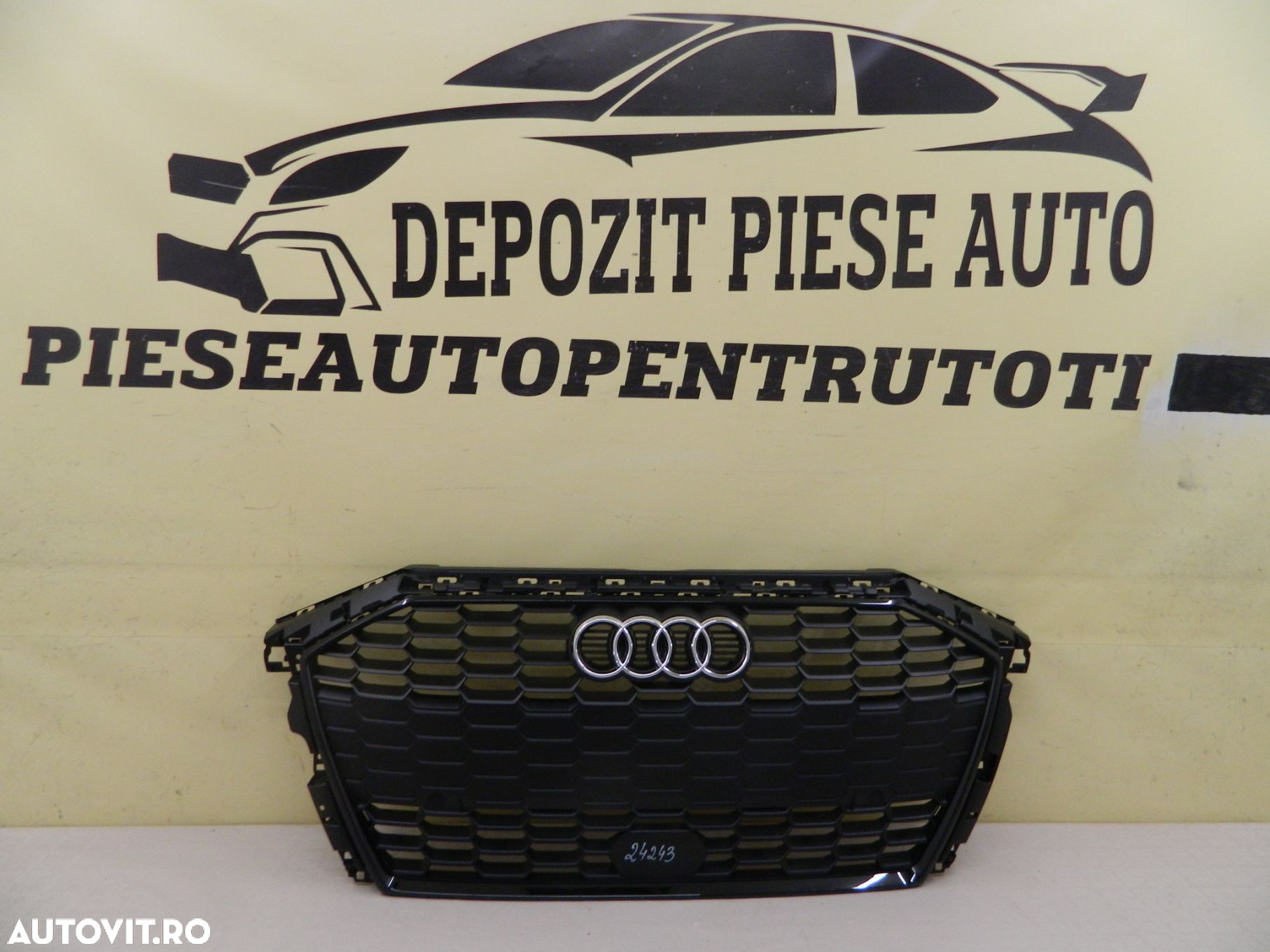 Grila radiator Audi A3 8Y  S-Line,2020, 2021, 2022, 2023, 2024, cod origine 8Y0853651B. - 2