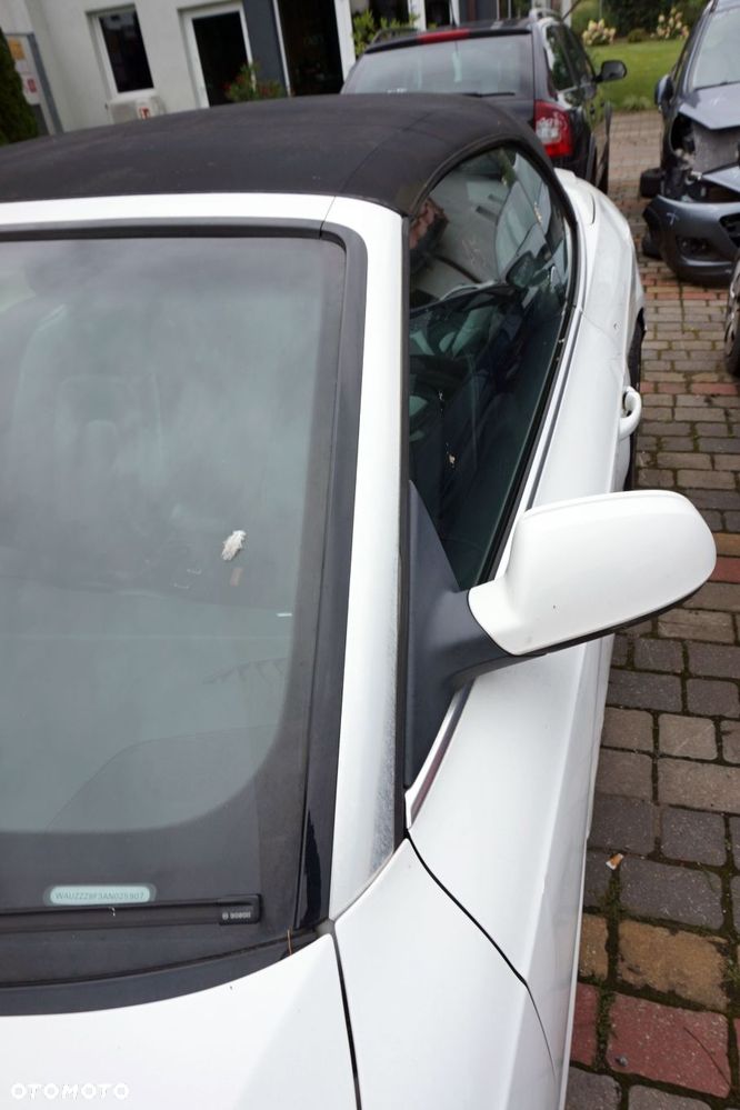 LISTWA SZYBY LEWY PRZÓD A5 I 8T LY9C CHROM BIAŁY AUDI 2007-2016 - 1