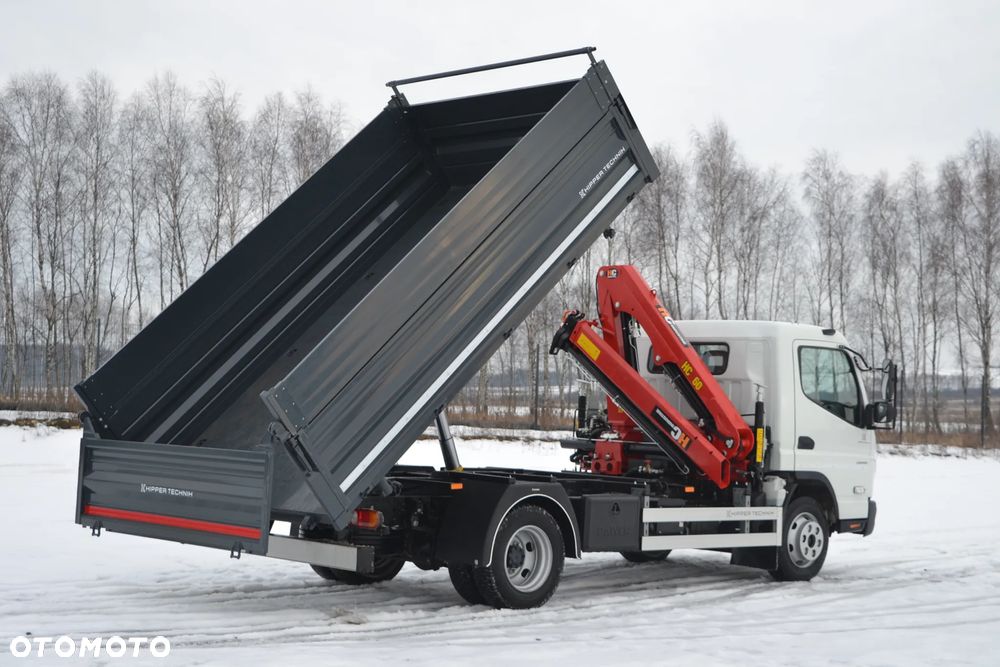 FUSO Mitsubishi Canter 9C18 Nowy Żuraw HDS HYVA HB 60E1 Nowy 3-stronny WYWROT Kiper Wywrotka - 13