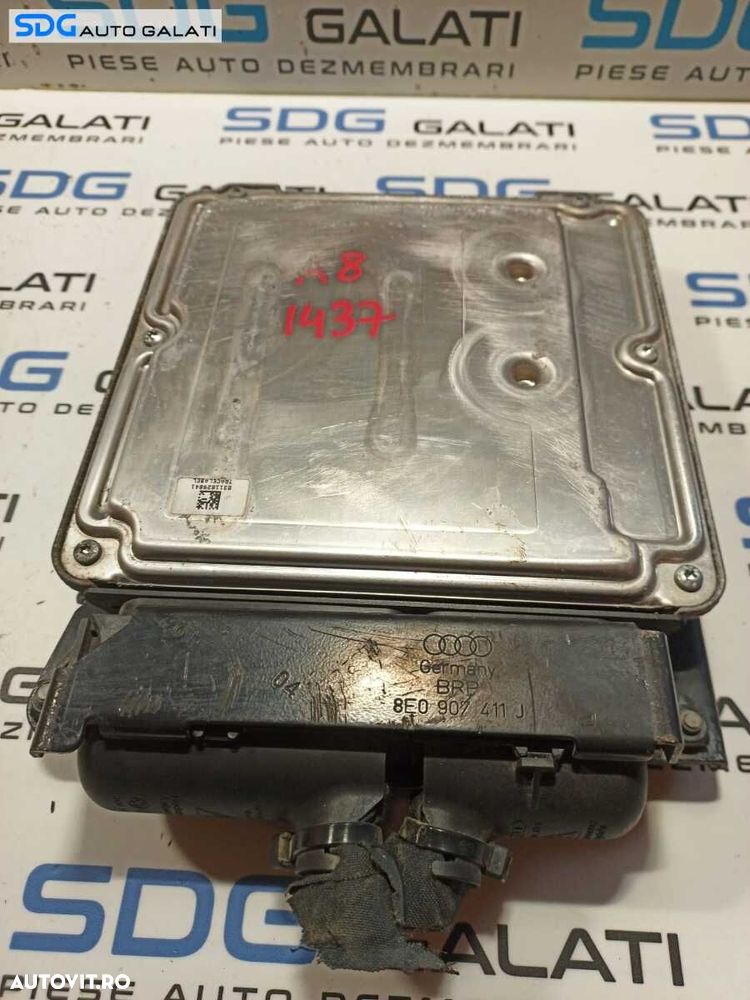 Kit Pornire Ceas Ceasuri Bord ECU Calculator Motor Audi A8 D3 2002 - 2009 Cod 4E0920950P 4E0907401C 0281012281[L0531] [L0533] [L0534] - 7